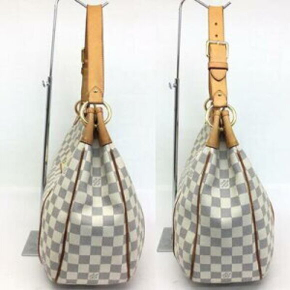 Louis Vuitton Galliera Damier Azur White Shoulder Bag - Picture 5 of 8